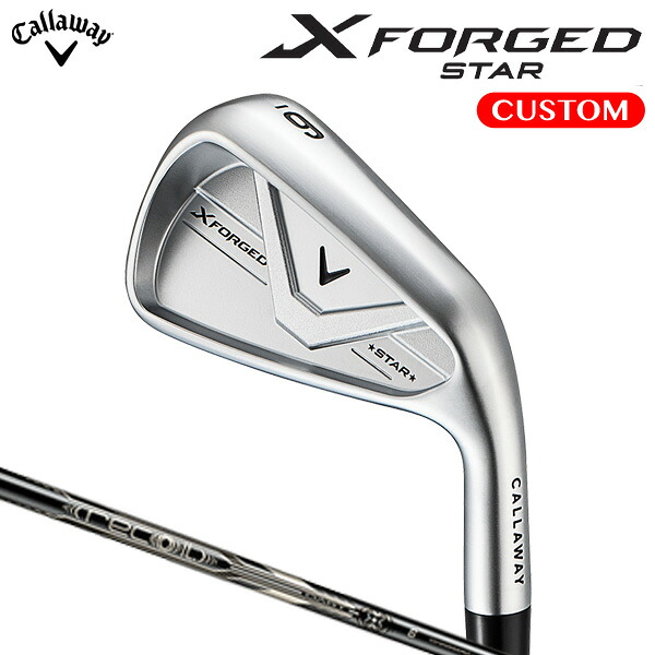 キャロウェイ X FORGED STAR アイアン 単品 RECOIL DART 6T for Callaway カーボンシャフト （日本正規品） 【カスタムオーダー】 エックスフォージド スター