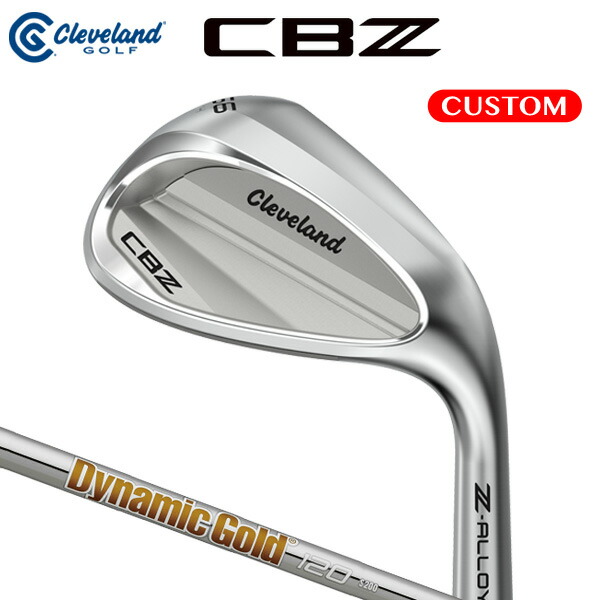 クリーブランド CBZ ウエッジ Dynamic Gold 120 スチールシャフト （日本正規品）【カスタムオーダー】 Cleveland