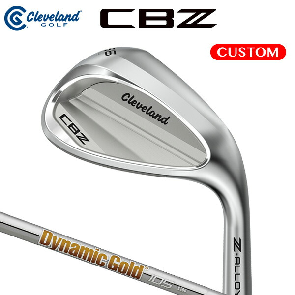 クリーブランド CBZ ウエッジ Dynamic Gold 105 スチールシャフト （日本正規品）【カスタムオーダー】 Cleveland