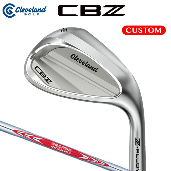 クリーブランド CBZ ウエッジ N.S.PRO MODUS3 TOUR 120 スチールシャフト （日本正規品）【カスタムオーダー】 Cleveland｜南海ゴルフ店