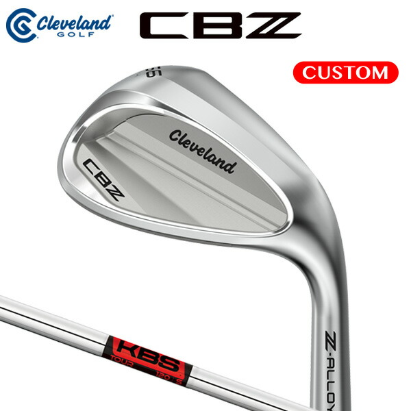 クリーブランド CBZ ウエッジ KBS TOUR スチールシャフト (日本正規品)【カスタムオーダー】 Cleveland|南海ゴルフ店