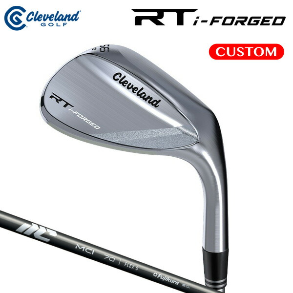 クリーブランド RT i-FORGED ウエッジ NEW MCI 炭素立て坑 （日本置き目品）【カスタム購入注文/MY RTX】 Cleveland