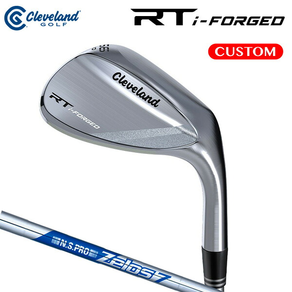 クリーブランド RT i-FORGED ウエッジ N.S.PRO ZELOS 7 スチール写真立て坑 （日本定まり品）【カスタム購入注文/MY RTX】 Cleveland