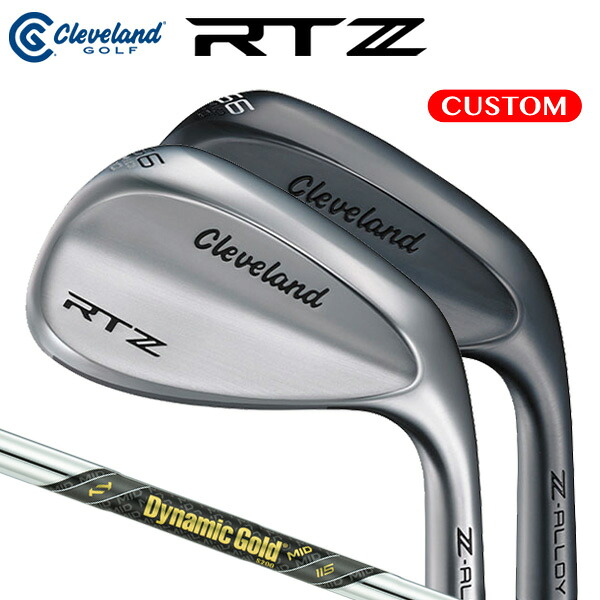 クリーブランド RTZ ウエッジ Dynamic Gold MID 115 スチールシャフト （日本正規品）【カスタムオーダー/MY RTX】 Cleveland