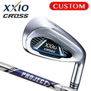 単品アイアン XXIO CROSS 【受注生産】 《カスタムオーダー》 ダンロップ (ゼクシオ クロス) (#5,#6,AW,DW,SW) PROJECT X スチールシャフト