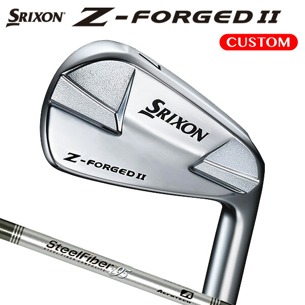 ダンロップ スリクソン Z-FORGED 2 アイアン 6本セット（#5～9,PW） Steel Fiber i 95CW ハイブリッドシャフト （日本正規品）【カスタムオーダー】 srixon ゼットフォージド
