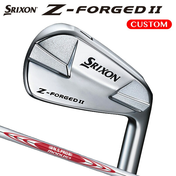 ダンロップ スリクソン Z-FORGED 2 アイアン 単品（#3,#4） N.S.PRO MODUS3 TOUR115 スチールシャフト （日本正規品）【カスタムオーダー】 srixon ゼットフォージド