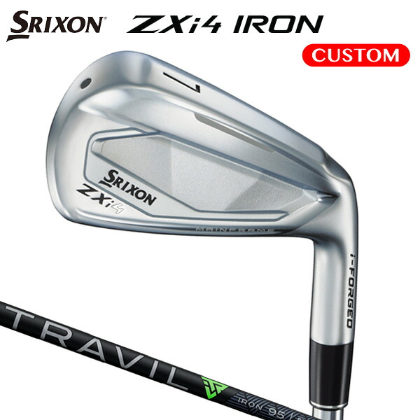 ダンロップ スリクソン ZXi4 アイアン 5本セット（#6～9,PW）TRAVIL IRON ハイブリッドシャフト （日本正規品）【カスタムオーダー】 srixon