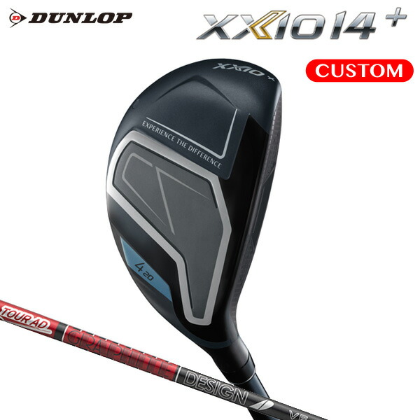 ダンロップ ゼクシオ 14+ 変わり種 TOUR AD VF HYBRID 炭素矢がら【カスタム購入注文】 XXIO14+ ゼクシオ フォーティーン つけ加える