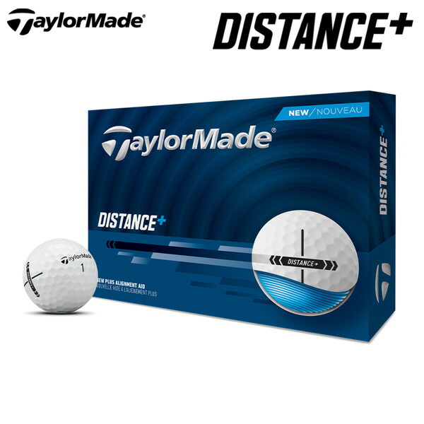 楽天市場】テーラーメイド TMJ25 Distance ＋ 1ダース(12球入) ゴルフ