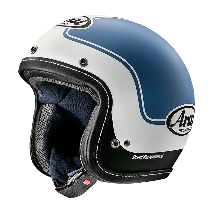 卓越 アライ クラシック エアー エラ ブルー つや消し ARAI CLASSIC