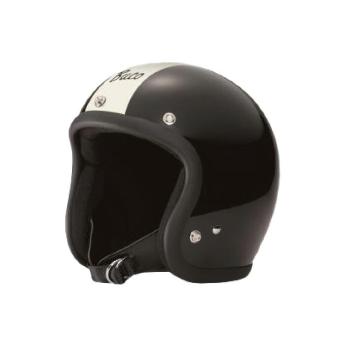 楽天市場】BUCO (ブコ)☆ ジェットヘルメット センターストライプ&ロゴ