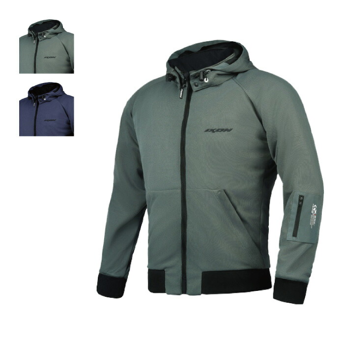 【在庫限り20％OFF】イクソン HOODIE AIR A ジャケット(100101146) 春夏 アジアフィット ジャケット バイク ウェア アウトレット