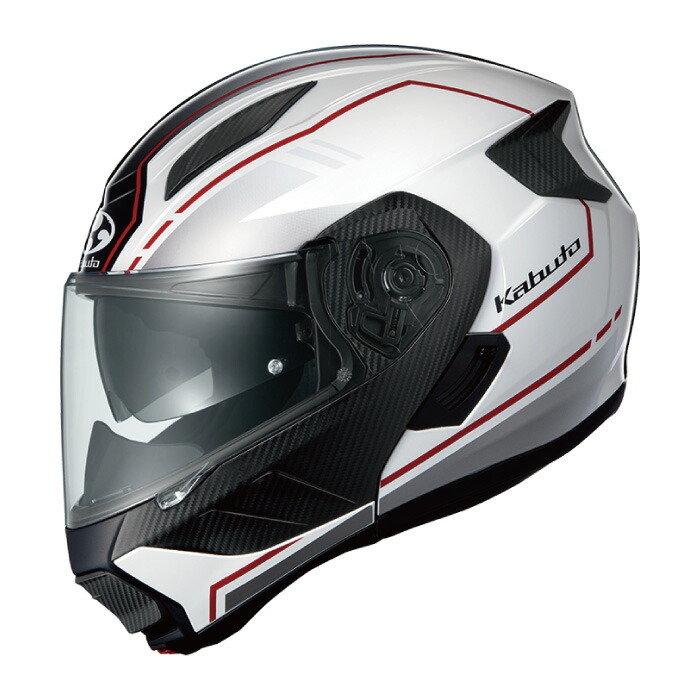 楽天市場】OGKカブト リュウキ シャイニーレッド RYUKI バイク