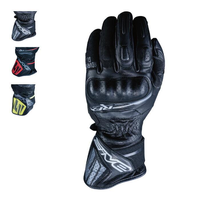 楽天市場】FIVE （ファイブ） RFX2 BLACK/RED L グローブ : バイク用品