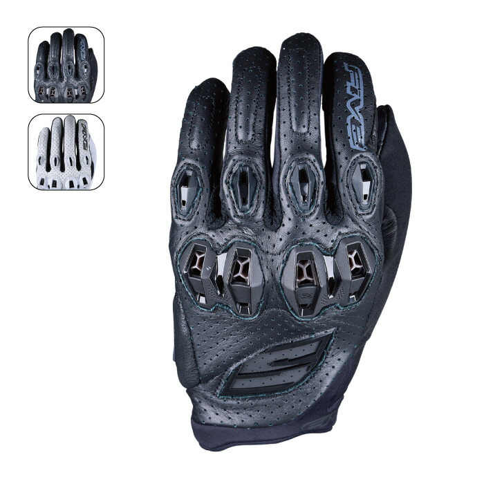 楽天市場】FIVE （ファイブ） RFX2 BLACK/RED L グローブ : バイク用品