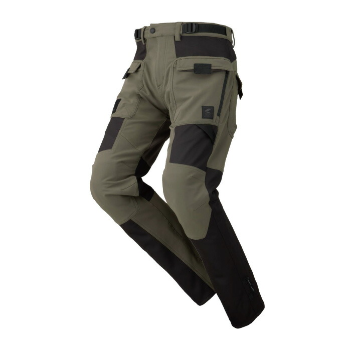 RSタイチ RSY272 クイックドライ メッシュパンツ ブラック/カーキ 26春夏 メッシュパンツ 膝/腰にプロテクター標準装備 バイク ウェア