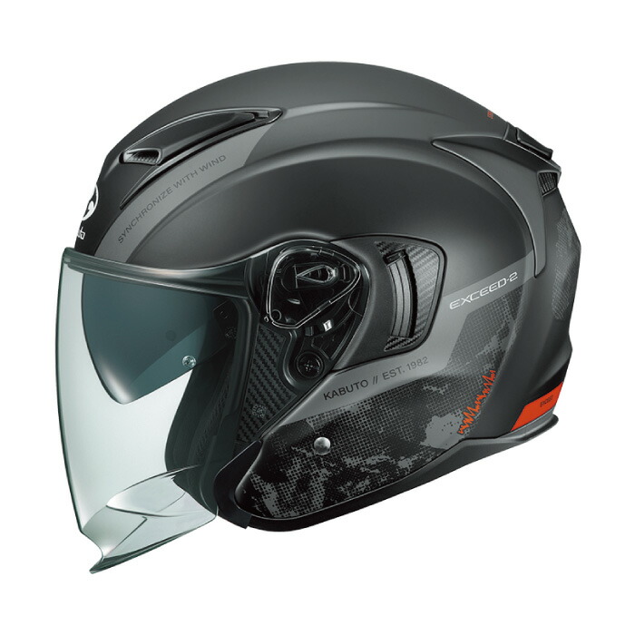 Kabuto EXCEED2-CYBER フラットブラックゴールド Webike | OGK KABUTO オージーケーカブト EXCEED2 CYBER