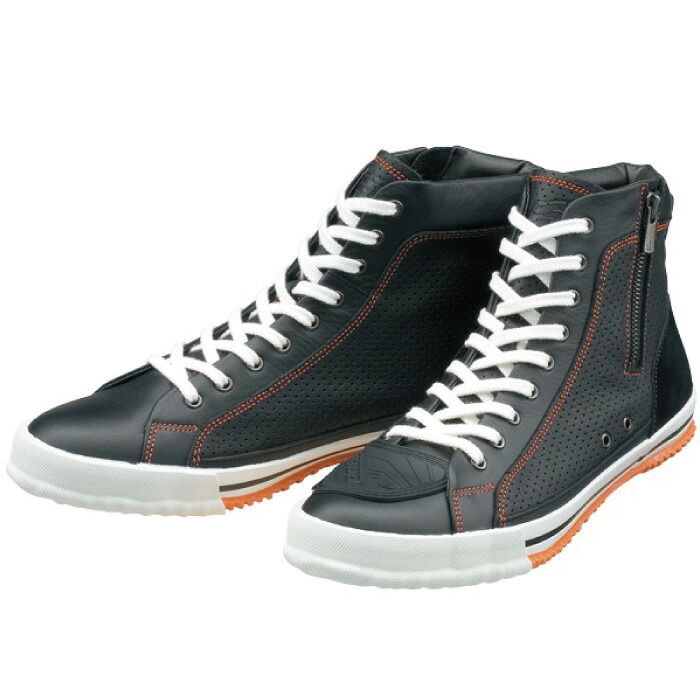 HYF002 HYOD HIGH-CUT RIDE SNEAKERS BLACK VENT｜ライコランド公式オンラインストア