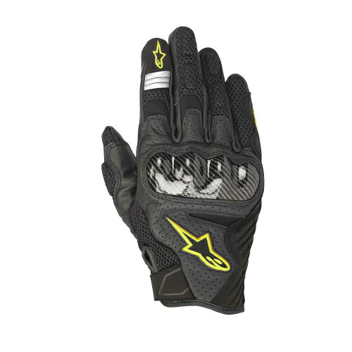 【ALPINESTARS・アルパインスターズ 】【春夏物】SMX-1　AIR　v2　SMX-1　エア　v2　グローブ　ブラック/イエローFLUO