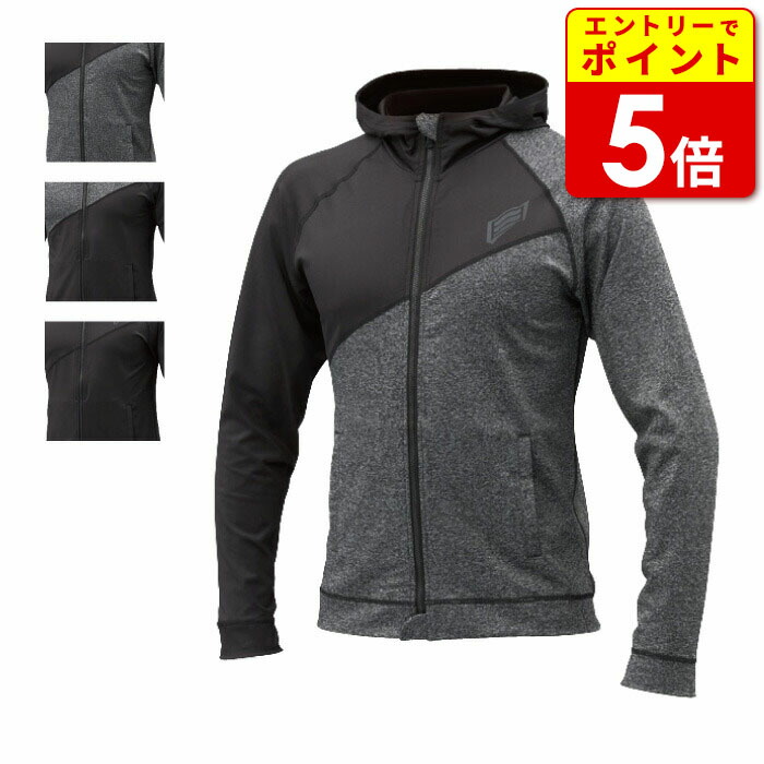 ☆未使用☆ HYOD iD FULL ZIP PARKA ヒョウドウパーカー L HYOD HIU513 iD FULL ZIP PARKA BLACK/HEATHER GREY フルジップ
