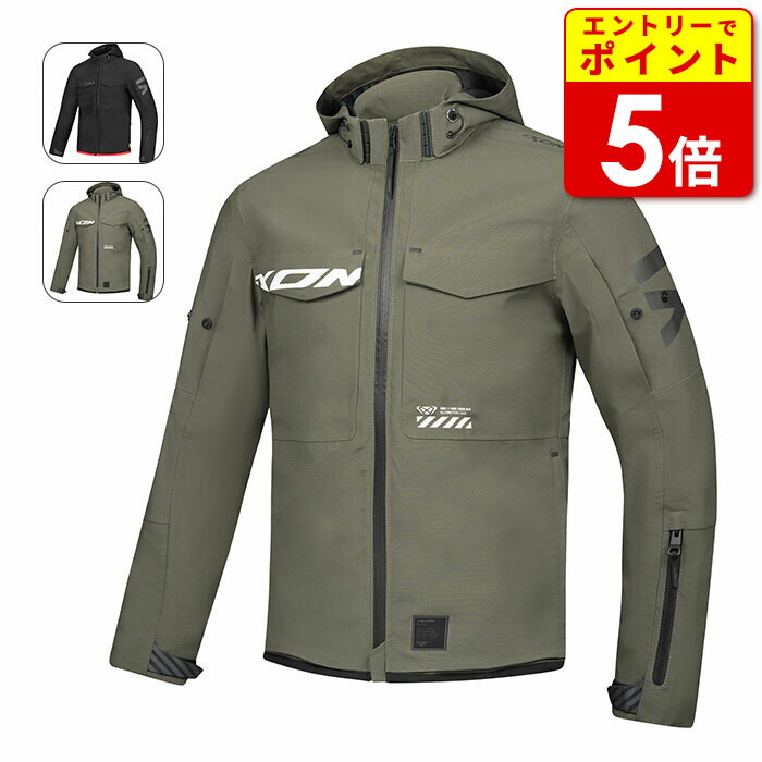 【りりー様購入予定】IXON M-PARK WP A Mサイズ 黒/黒赤 M-PARK WP A Jacket メンズ - pour moto | Ixon