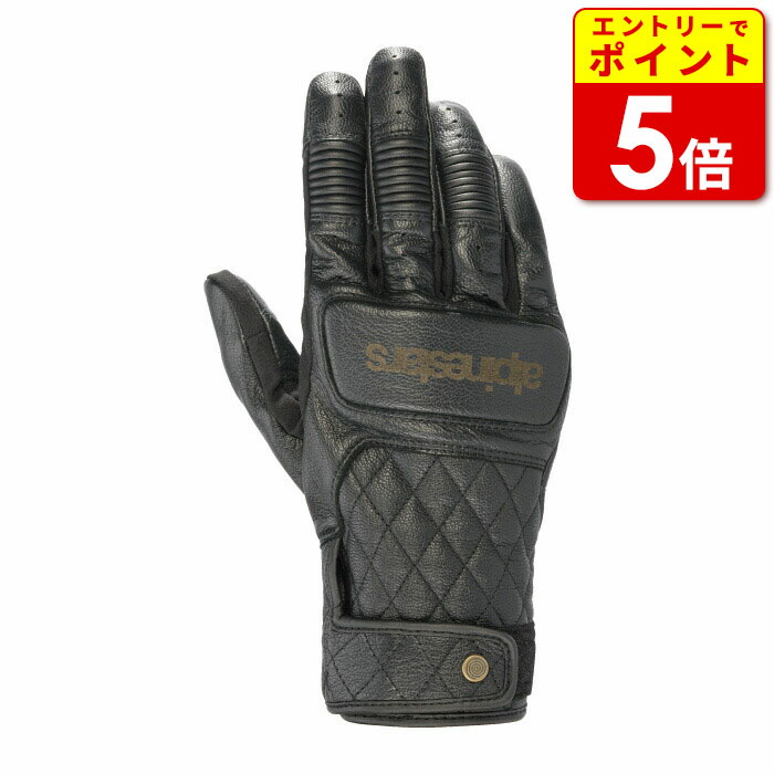 アルパインスターズ BRASS GLOVE(3508520)レザーグローブ 秋冬 タッチスクリーン対応モデル バイク グローブ 手袋 スマホ｜ライコランド公式オンラインストア