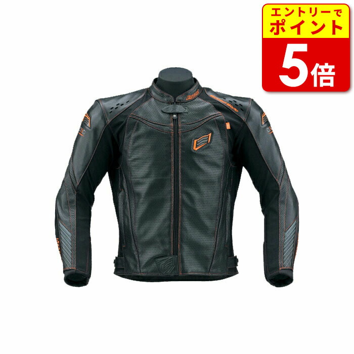 HYOD ヒョウドウ ST-X LEATHER 極美品 BLACK/ORANGE ヒョウドウ HSL607SPD ST-X LEATHER[DEVAC NEO D3O] レザー
