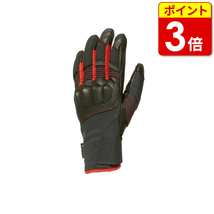 【当店ポイント3倍！お買い物マラソン期間中】ゴールドウィン GB63382 ゴアテックスシーイーコントロール グローブ ブラック/スカーレッド(BC)