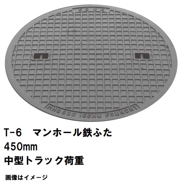 鉄マンホール 鉄蓋 フタ差しわたし450粍 T-6中型貨物自動車耐荷重 MHA-400型 沖縄離島不可(マンホール 鉄 マンホール 蓋 鉄 マンホール フタ マンホール の 蓋 覆いかぶせる 上蓋 鋳鉄製 浄化槽 御手々大広間 取り替えっこ)