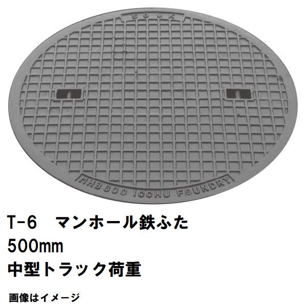 鉄マンホール 鉄蓋 フタ差しわたし500粍 T-6中型貨物自動車耐荷重 MHA-450型 沖縄離島不可(マンホール 鉄 マンホール 蓋 鉄 マンホール フタ マンホール の 蓋 取りまかなう 上蓋 鋳鉄製 浄化槽 お手て広座敷 取り替えっこ)