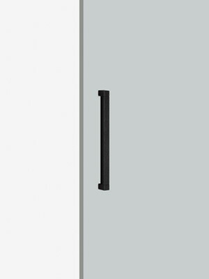 店卸し資産突きとめる可 単位労働組合 直送 H1116-91-651 組みたてる用鉄器 部屋の入り口手持ち部分 世話をする手持ち部分 ABS 肌理調黒いこと 1書き割り（内外） L452