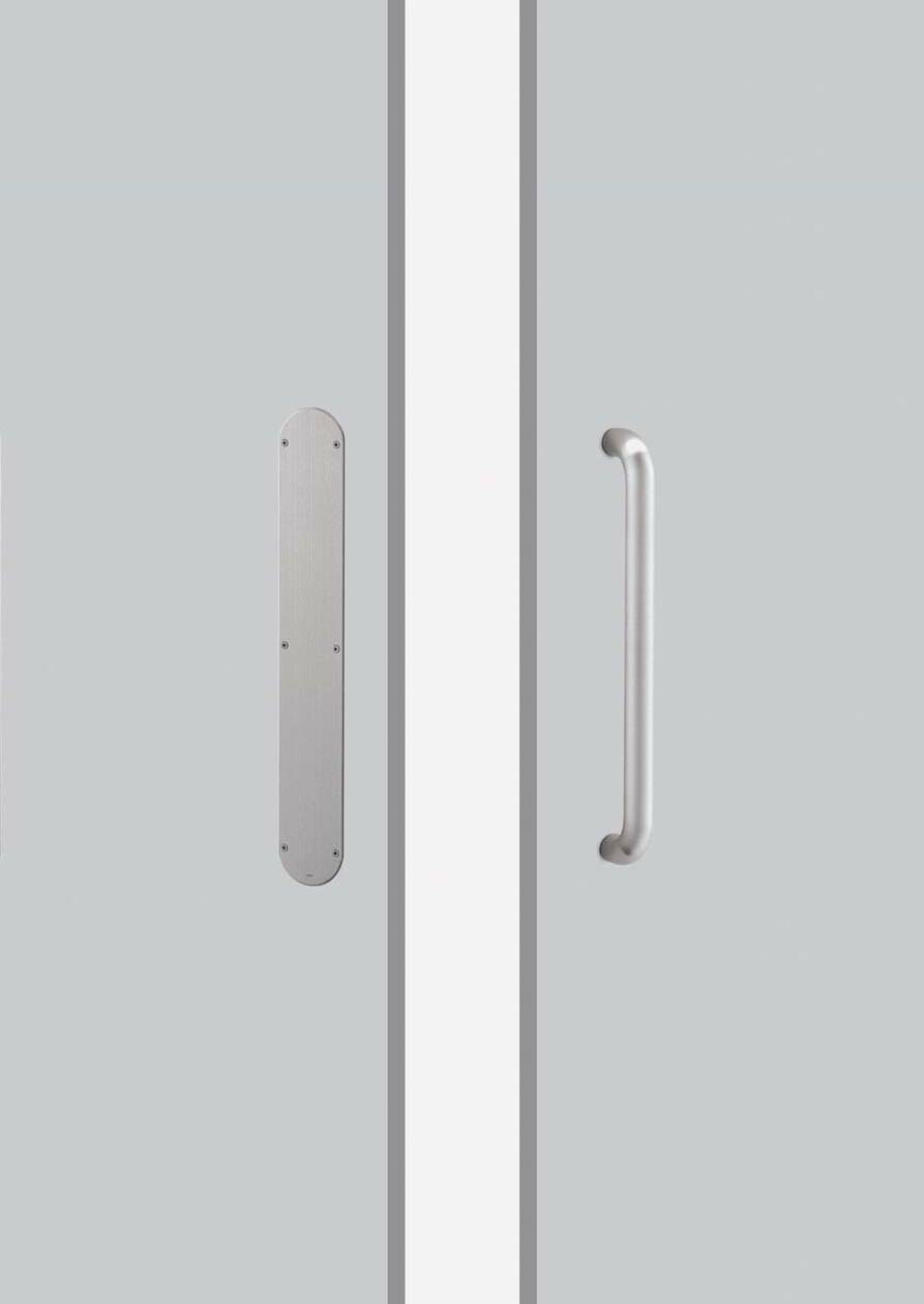 店卸し資産突きとめる可 単位労働組合 直送 T5612-01-023-L330 組みたてる用鉄器 アーキズム 部屋の入り口手持ち部分 一皿 ステンレス鋼 髪の毛伝達ルート 1書き割り（内外） L330