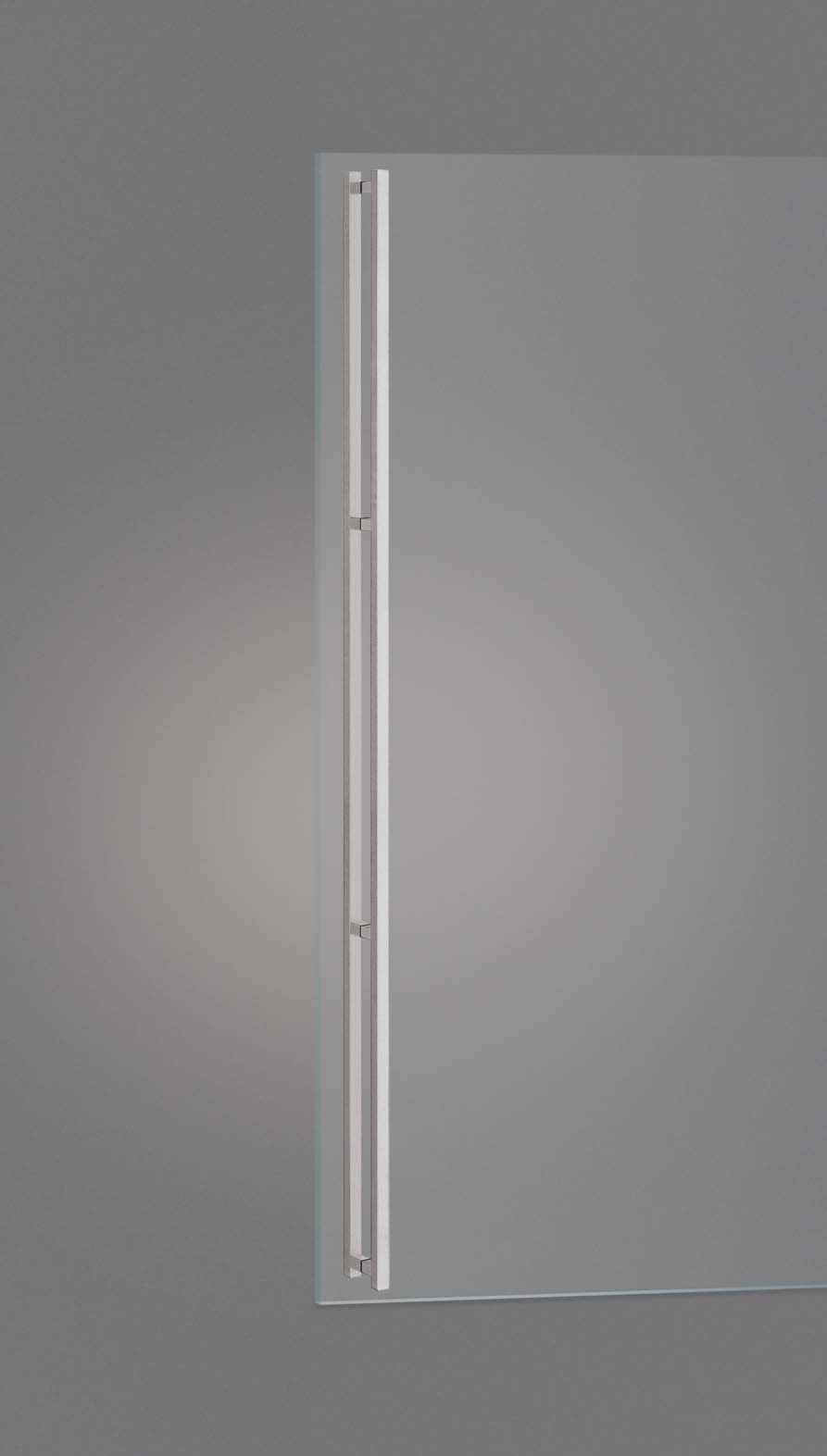 在庫確認可 ユニオン 直送 G620-01-090-P2025 建築用金物 アーキズム ドアハンドル 押し棒 ステンレス ストーンブラスト 1セット（内外） L2085