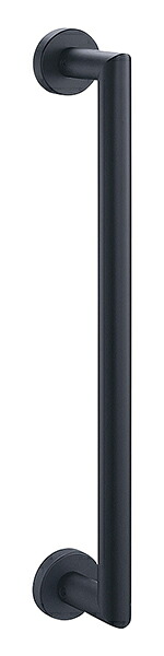 在庫確認可 ユニオン 直送 PRE-HB310-02 ホテル客室用金物 プレガノ サニタリー バス 浴室手摺 ステンレス ユニミストマットブラック 1ケ 480×55×76