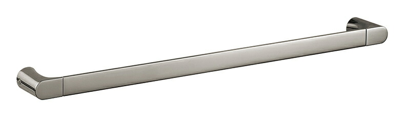 受注生産 ユニオン 直送 PRE-S740-502 ホテル客室用金物 プレガノ サニタリー 洗面所 タオルバー ステンレス ミラーPVDアッシュブラック 1ケ L550