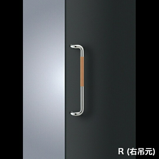 店卸し資産突きとめる可 単位労働組合 直送 T2770-10-120-L600-R 右吊元 組みたてる用鉄器 アーキズム 部屋の入り口手持ち部分 押し棒 除電ABS 赤銅色＋ステンレス鋼 鏡鑑 1書き割り（内外） L600