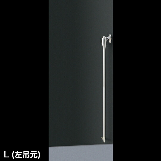 在庫確認可 ユニオン 直送 T3350-01-001-L 左吊元 建築用金物 アーキズム ドアハンドル 押し棒 ステンレス ミラー 1セット（内外） L1300