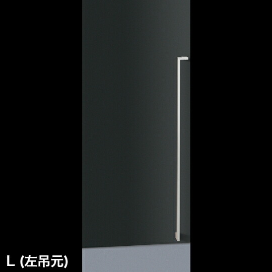 店卸し資産突きとめる可 単位労働組合 直送 T610-01-001-L 左吊元 組みたてる用鉄器 アーキズム 部屋の入り口手持ち部分 押し棒 ステンレス鋼 鏡鑑 1書き割り（内外） L1300