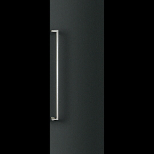 在庫確認可 ユニオン 直送 T630-01-001 建築用金物 アーキズム ドアハンドル 押し棒 ステンレス ミラー 1セット（内外） L800