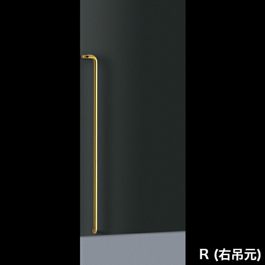 店卸し資産突きとめる可 単位労働組合 直送 T7036-15-001-R 右吊元 組みたてる用鉄器 アーキズム 部屋の入り口手持ち部分 押し棒 金管楽器 鏡鑑 1書き割り（内外） L1300