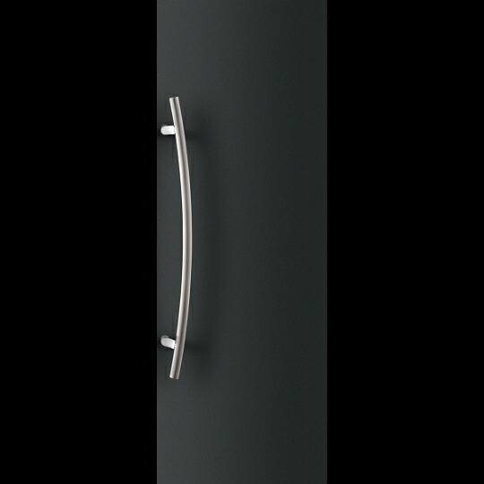 在庫確認可 ユニオン 直送 T9930-01-024 建築用金物 アーキズム ドアハンドル 押し棒 ステンレス ヘアライン＋ミラー 1セット（内外） L800