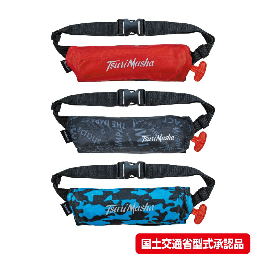 新品 JACKALL ジャッカル ライフジャケット ブラックレッド 釣り