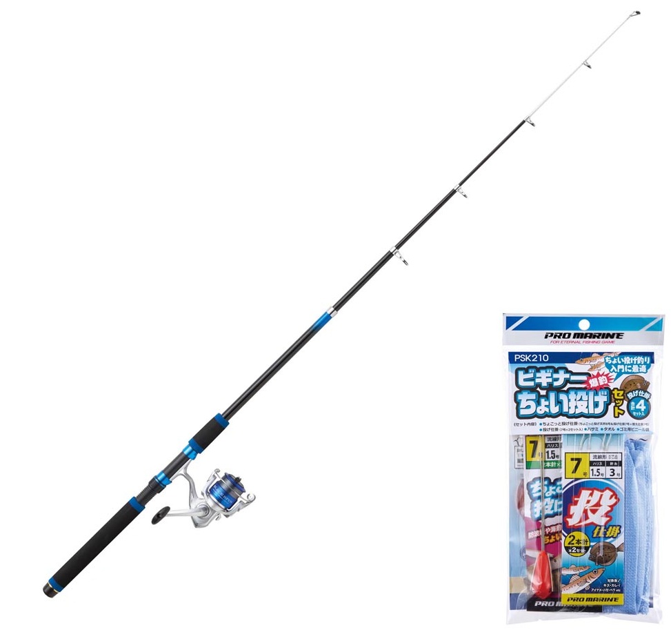 楽天市場】【在庫限定54％OFF】プロマリン わくわく ちょい投げセット