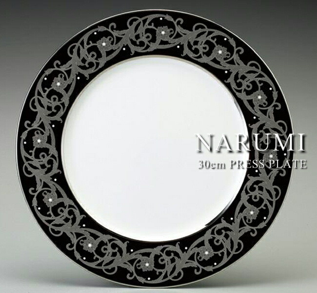 ナルミ３０cmディナープレート NARUMI (ナルミ) ディナープレート 廃盤 カレス 5Pセット