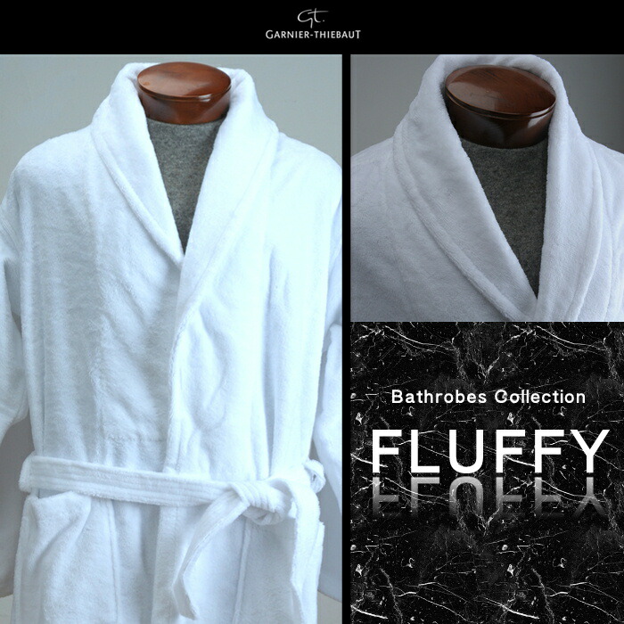 【ギフト包装・のし対応】ガルニエ ティエボー バスローブ FLUFFYフリュッフィー (パイル地 ガウン ルームウェア コットン 綿 お風呂上り メンズ レディース ママ ユニセックス 男女兼用 タオル地 吸水 ホテル プレゼント ギフト 熨斗 父の日 お祝 御祝）NANNA 14,586円
