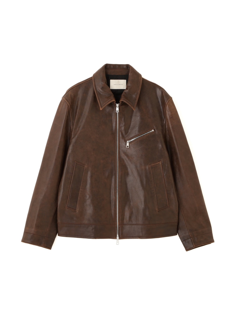 ラムレザーボンバージャケット ナノユニバース ジャケットweb限定品 楽天市場】《WEB限定》ラムレザー ボンバージャケット／ナノ