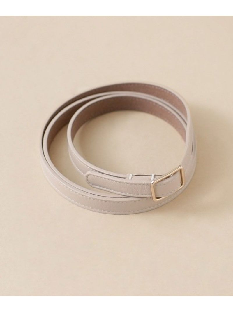 リバーシブルベルト スムースレザー ナノユニバース Universe フェイクスエード Nano