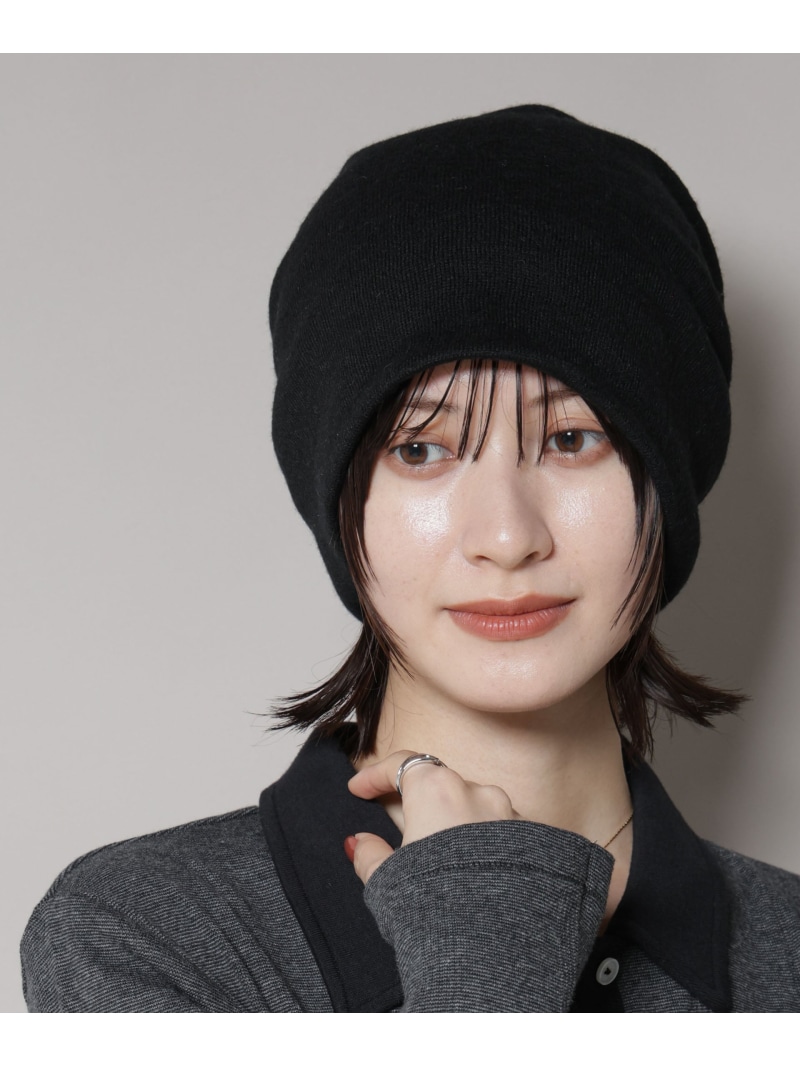 【新品】L'Appartement LANEUS カシミヤ100% ニット帽 新品】 L'Appartement / アパルトモン | LANEUS ラネウス