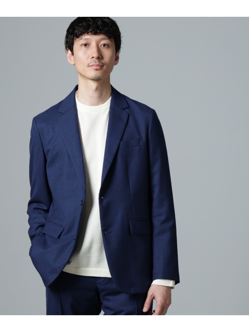 「N TROUSERS PREMIUM」RENU(R)洗えるサキソニーストレートパンツ